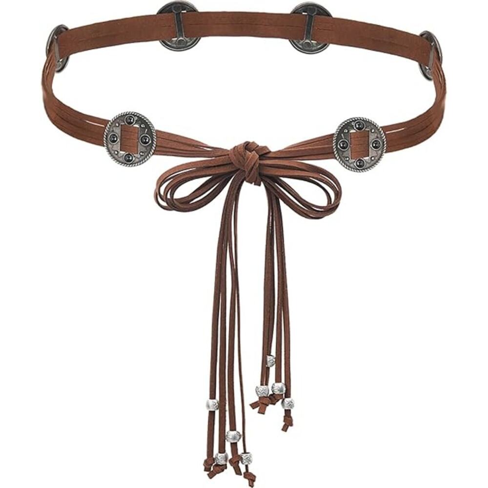 Women Knotted Waist Belt Bohemian Style Tassel Belt -NEW-NN